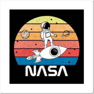 Nasa Vintage Colors Posters and Art